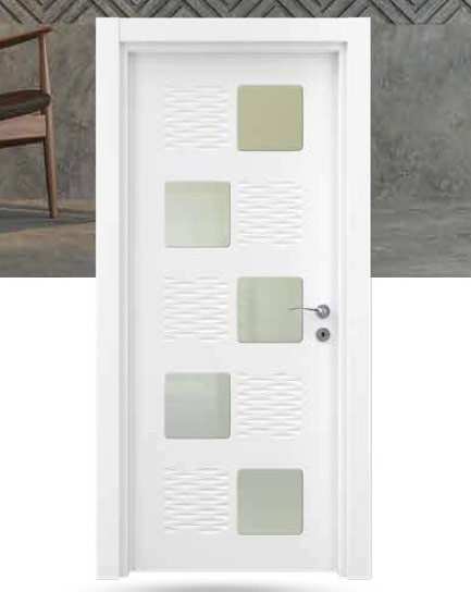 Usa interior plina, Variodor, Lacquered White - VDA-40 Usa interior plina, Variodor, Lacquered White - VDA-40
