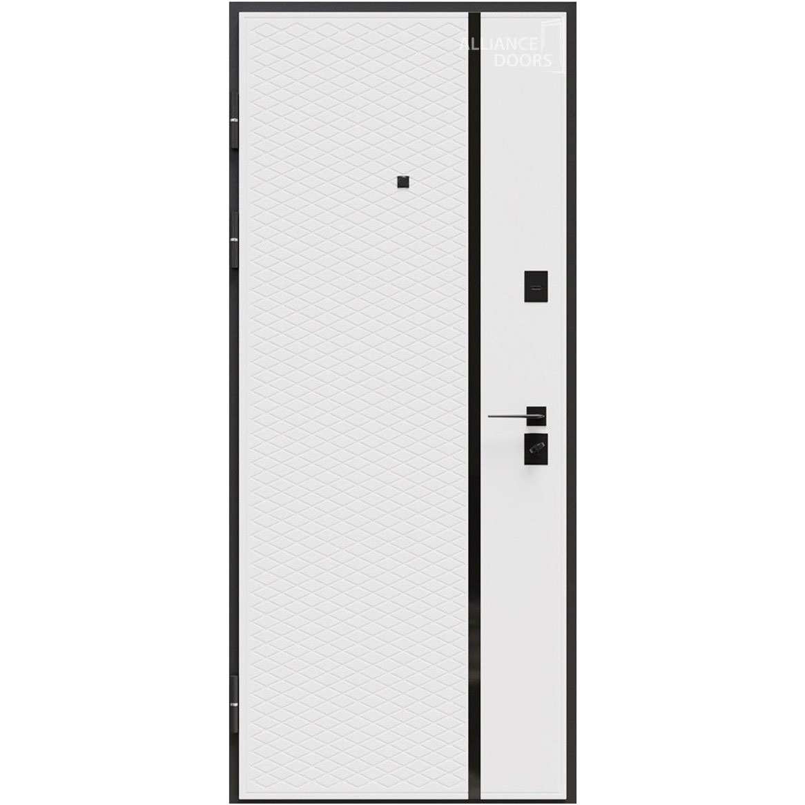 Ușă Exterior MILANO (Maro soft touch / Alb mat) Ușă Exterior MILANO (Maro soft touch / Alb mat)