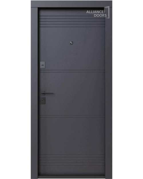 Ușă Exterior MONTANA (Antracit / Alb)