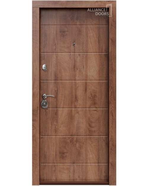 Ușă Exterior OSLO (Stejar cognac)